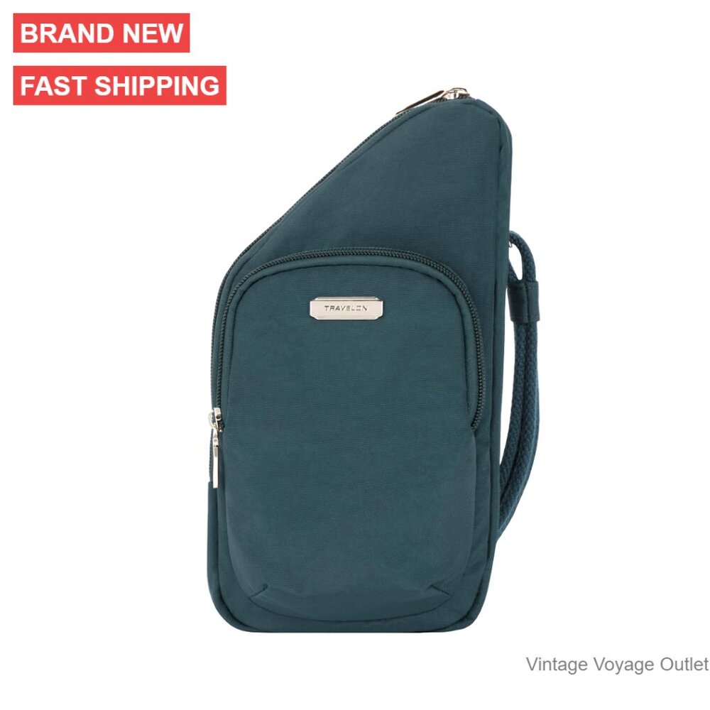 Compact Anti-Theft Crossbody Bag With Rfid Blocking And Slash Resistant